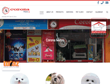 Tablet Screenshot of coronadog.com